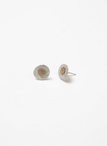 Dot with Gold Dot Earrings