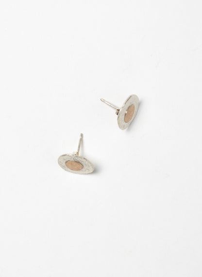 Dot with Gold Dot Earrings