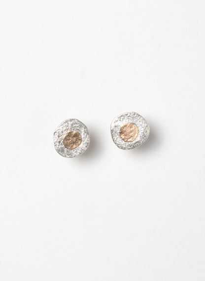 Dot with Gold Dot Earrings