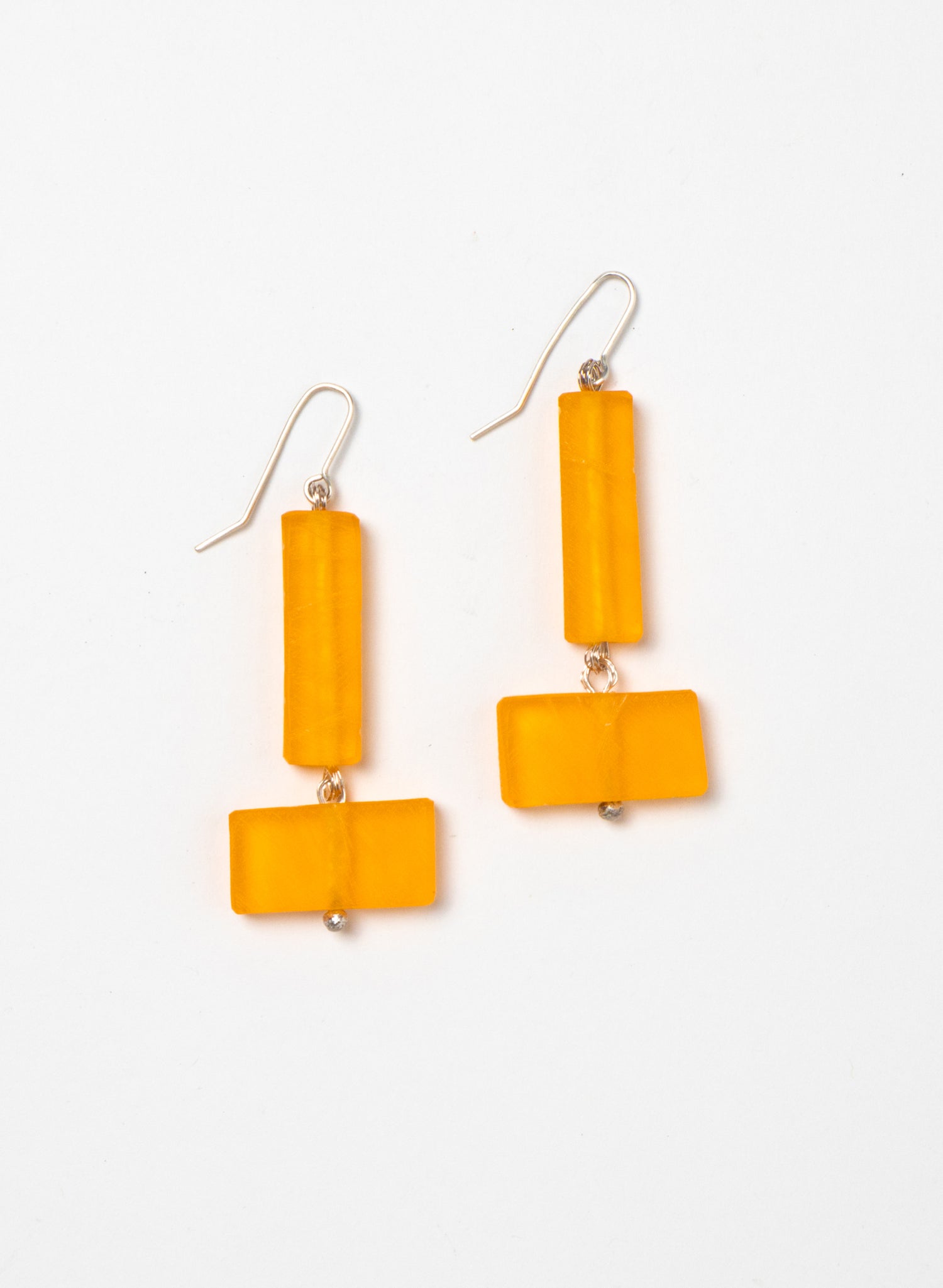 Rectangle Bead Earrings