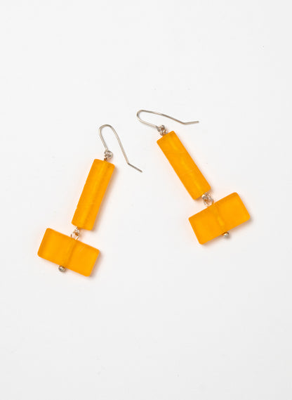 Rectangle Bead Earrings