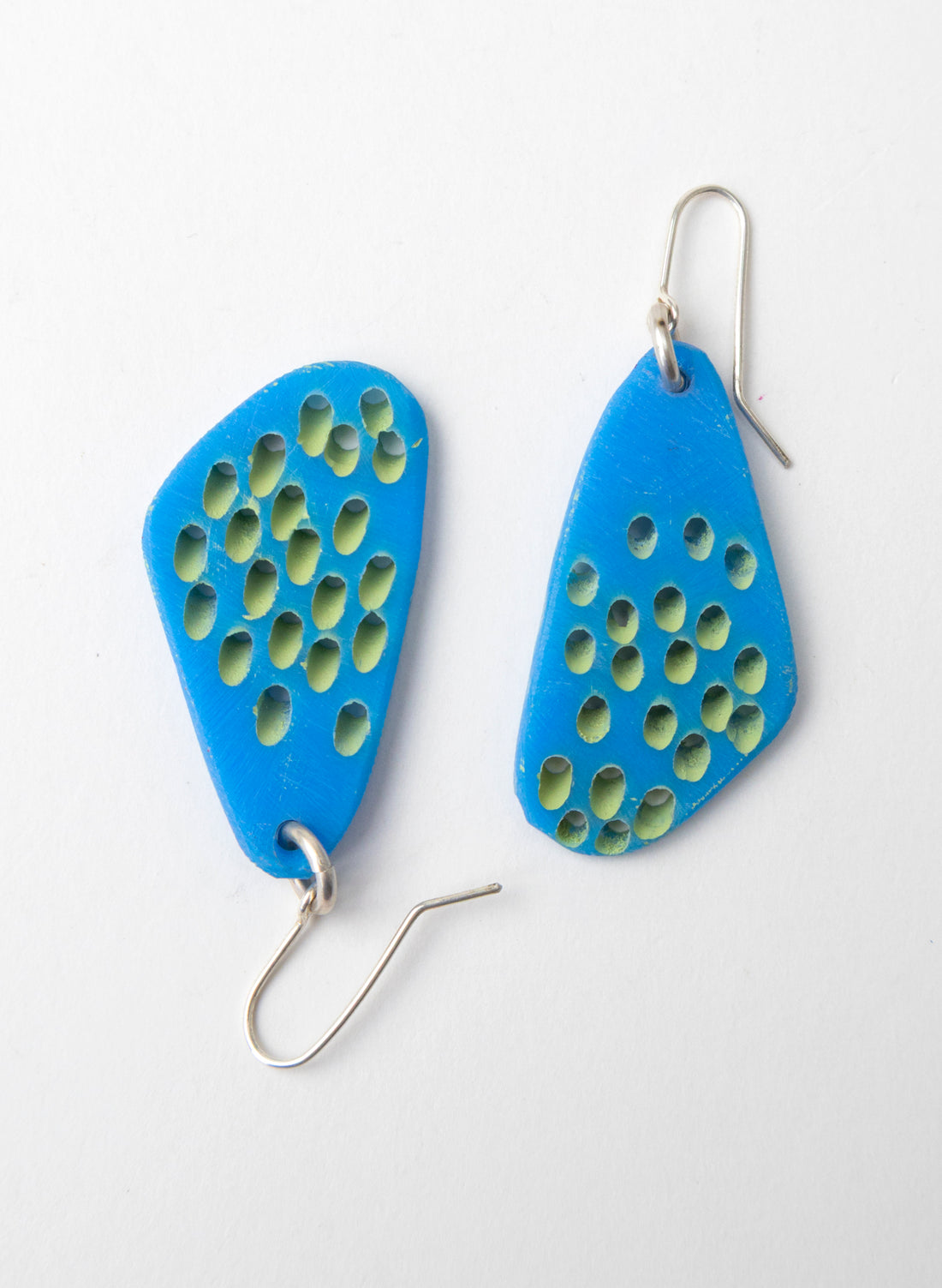 Perspex Slanted Hole Earring