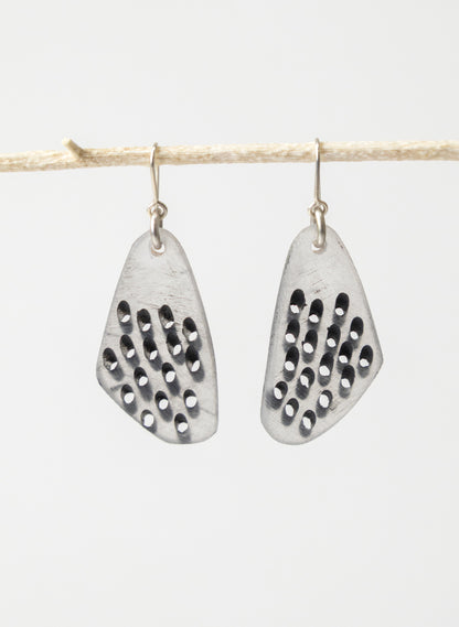 Perspex Slanted Hole Earring