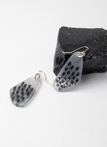Perspex Slanted Hole Earring