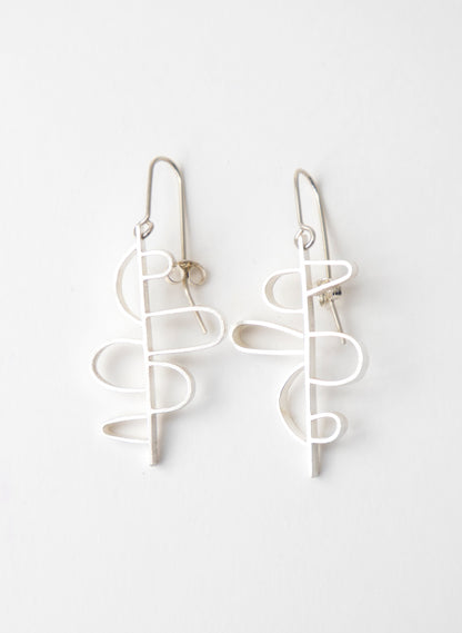 Curved Elements Earrings