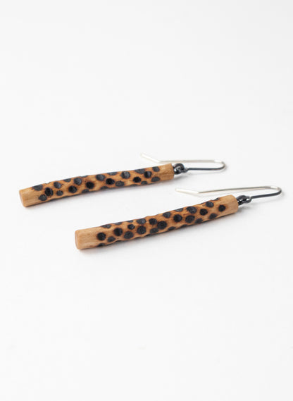 Twig Poker Dots Earrings