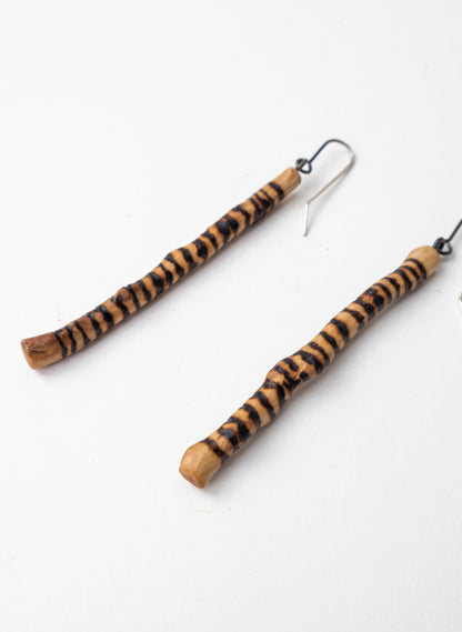Twig Poker Dots Earrings