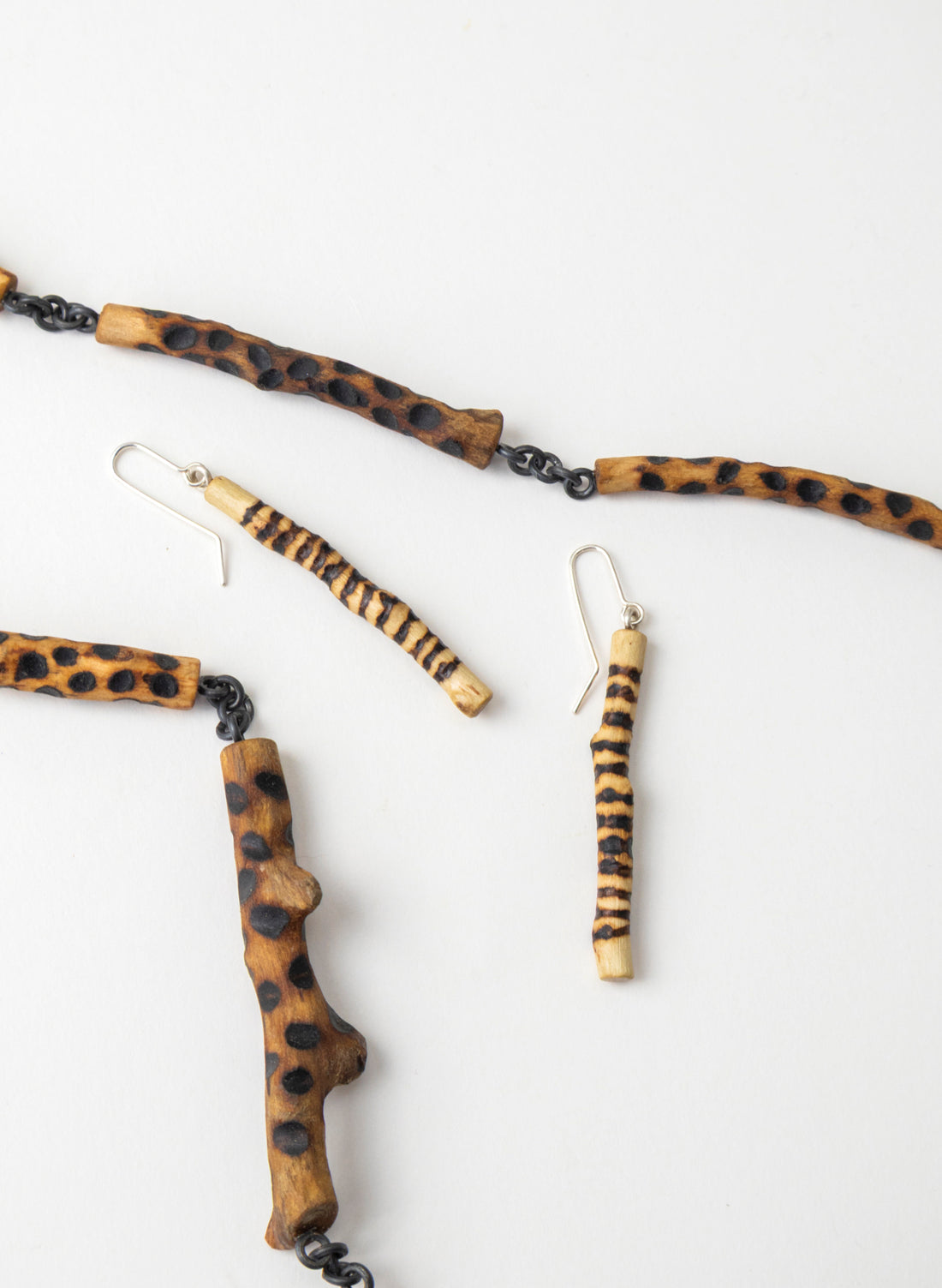 Twig Poker Dots Earrings