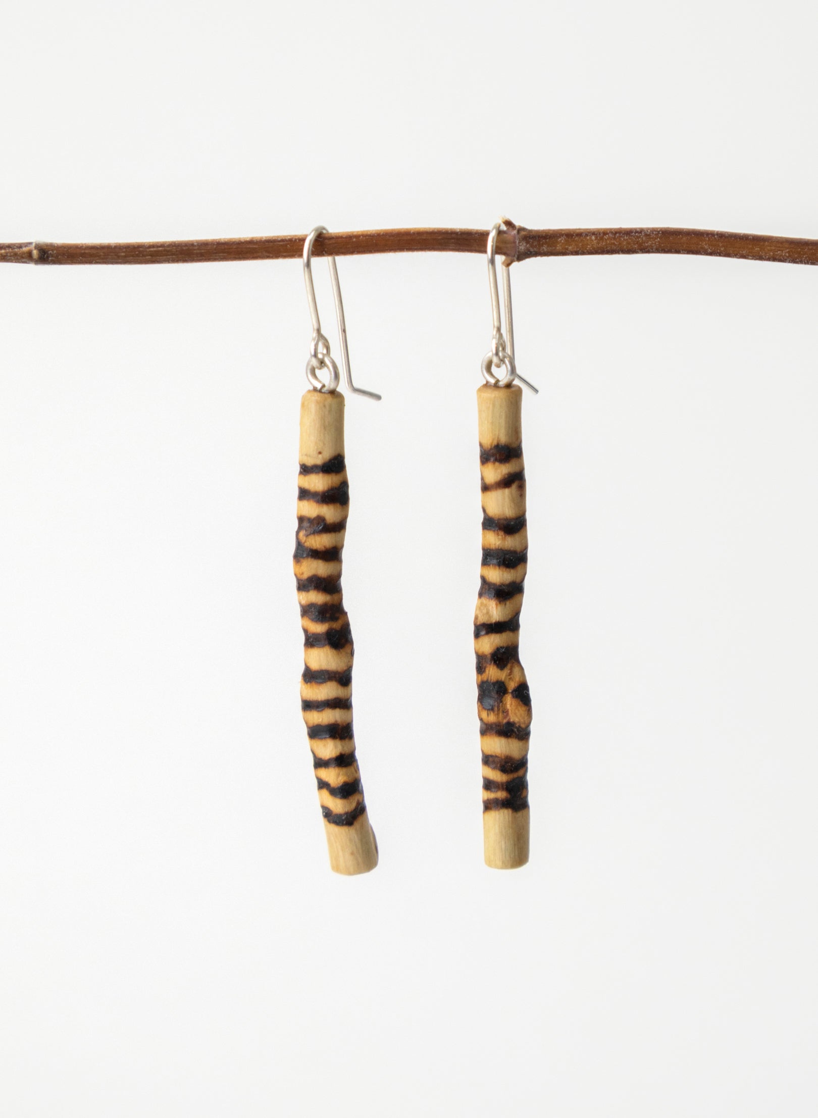 Twig Poker Dots Earrings