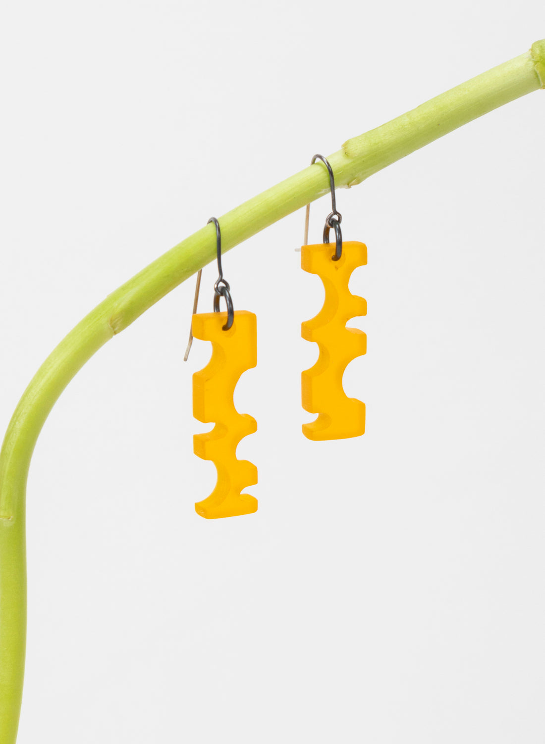 Perspex Half Rounds Earrings
