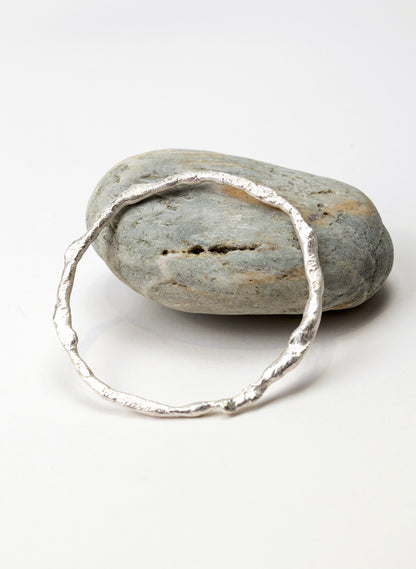 Silver Melt Bracelet