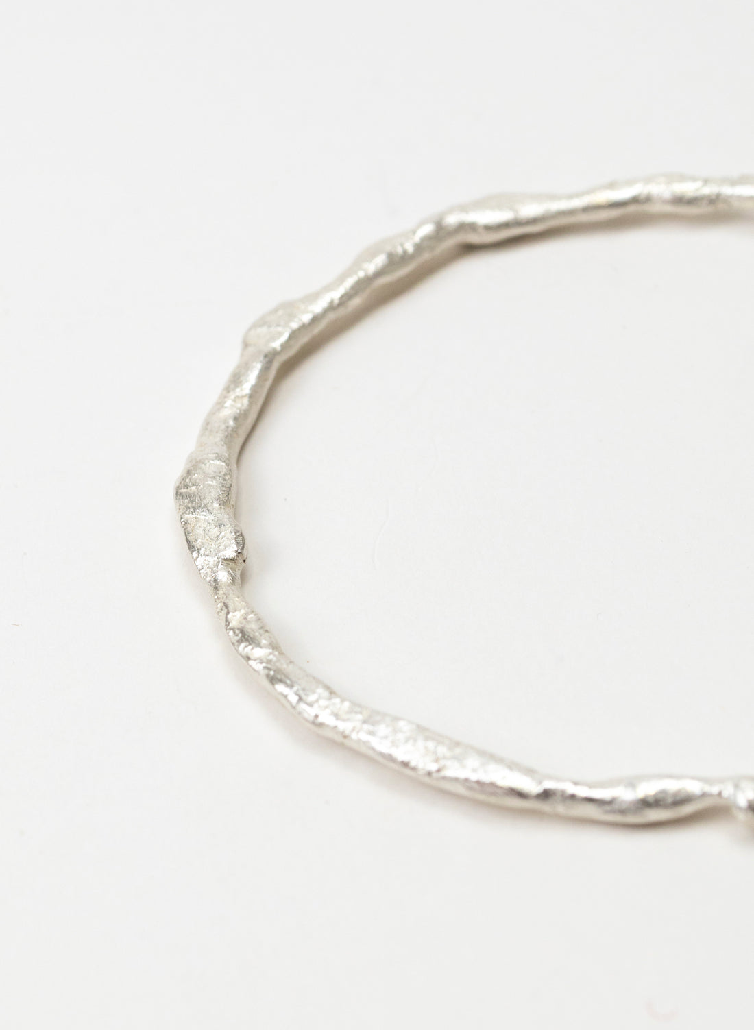 Silver Melt Bracelet
