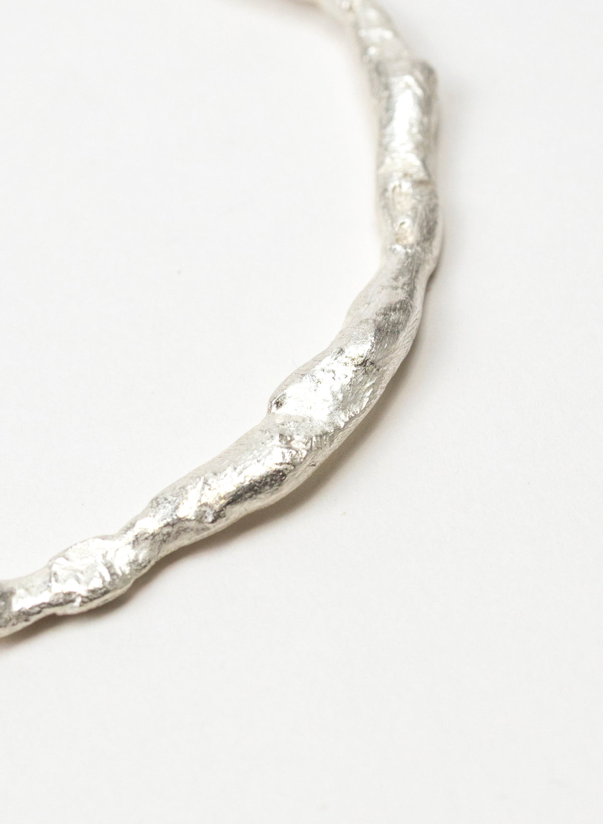 Silver Melt Bracelet