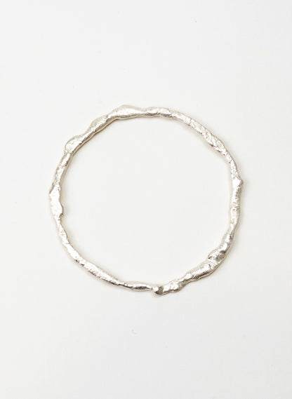 Silver Melt Bracelet