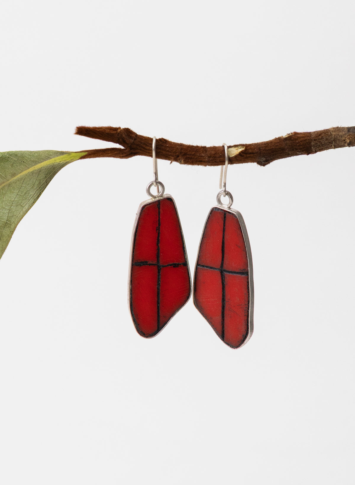 Perspex Tile Earring