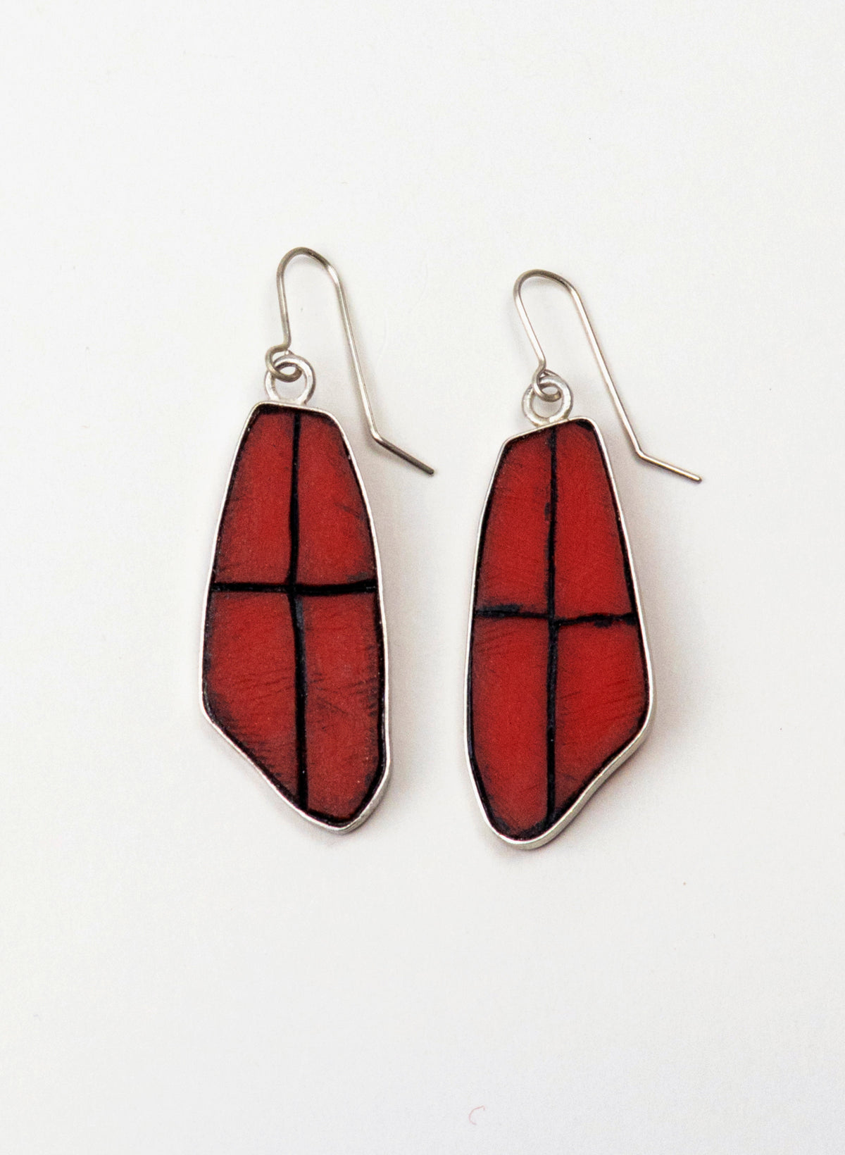 Perspex Tile Earring