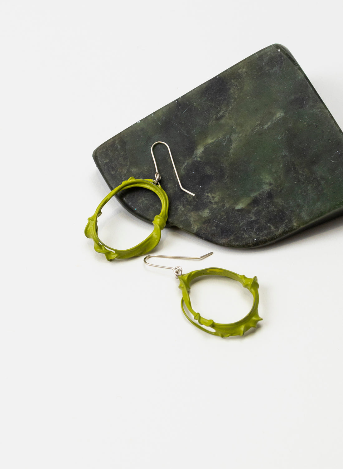 Twist and Turn Oval Earring