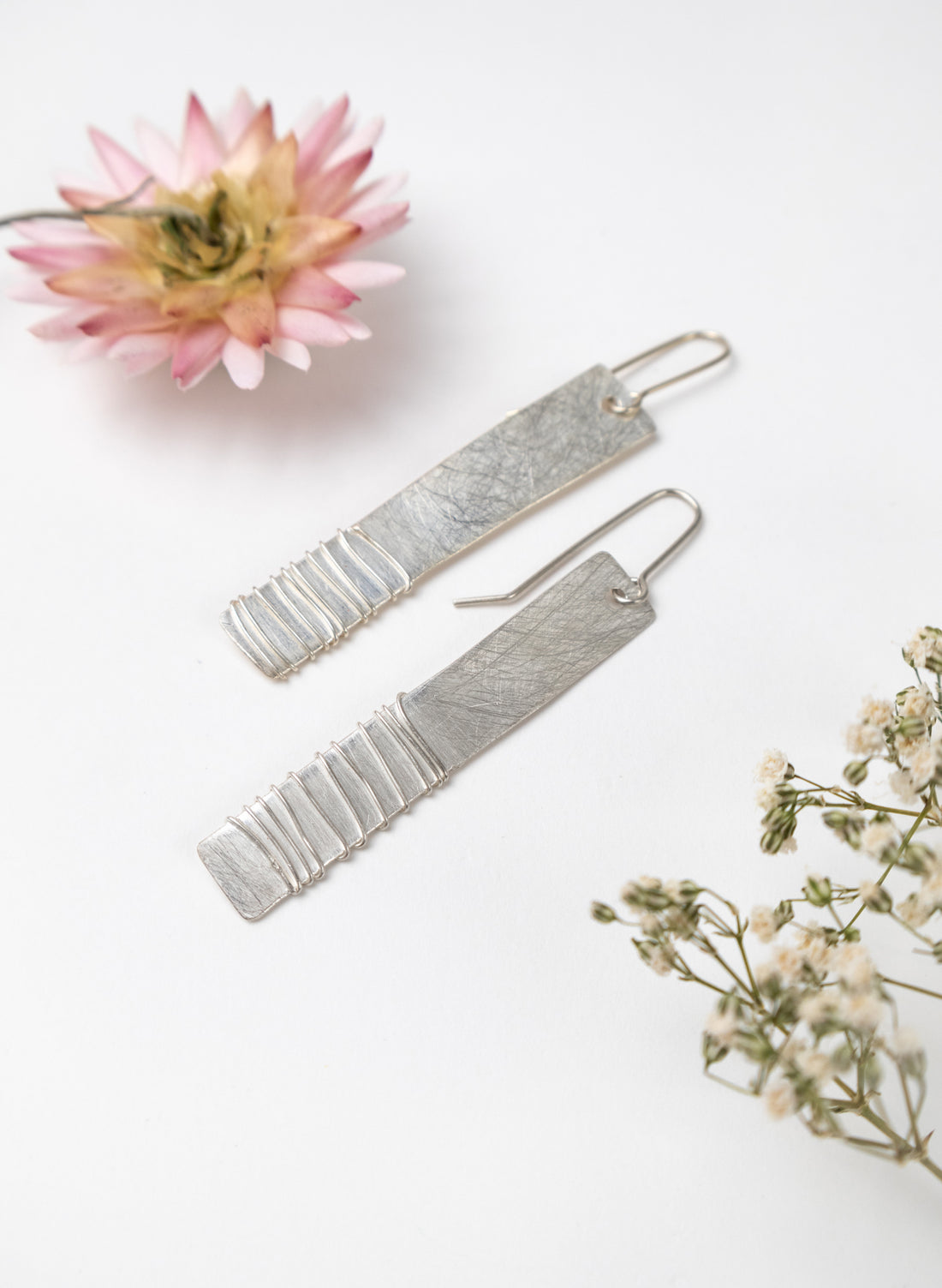Rectangle Drop Earrings