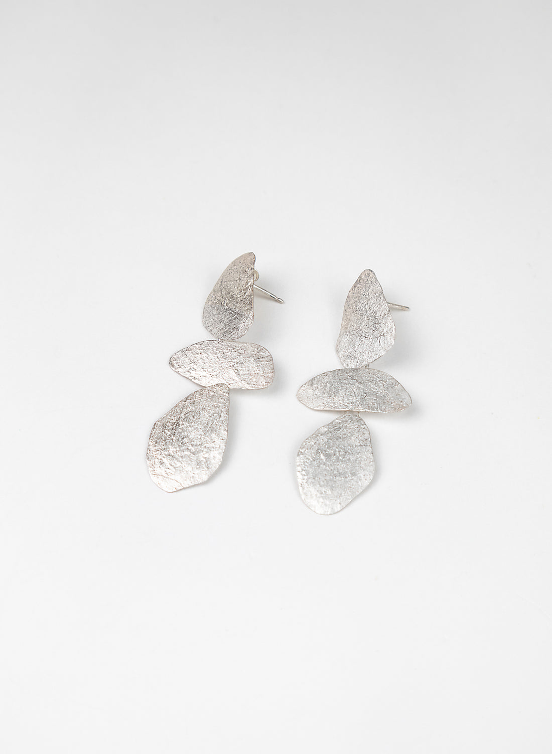 Silver Stone Earrings