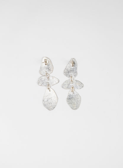 Silver Stone Earrings