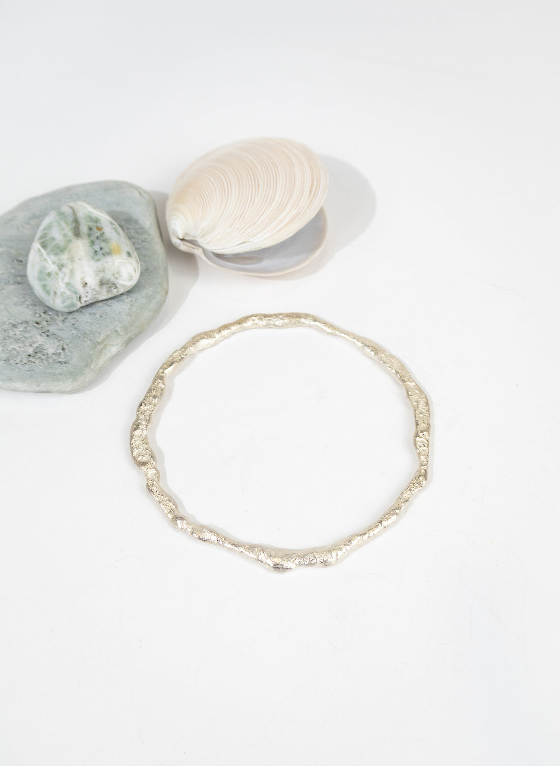 Silver Melt Bracelet