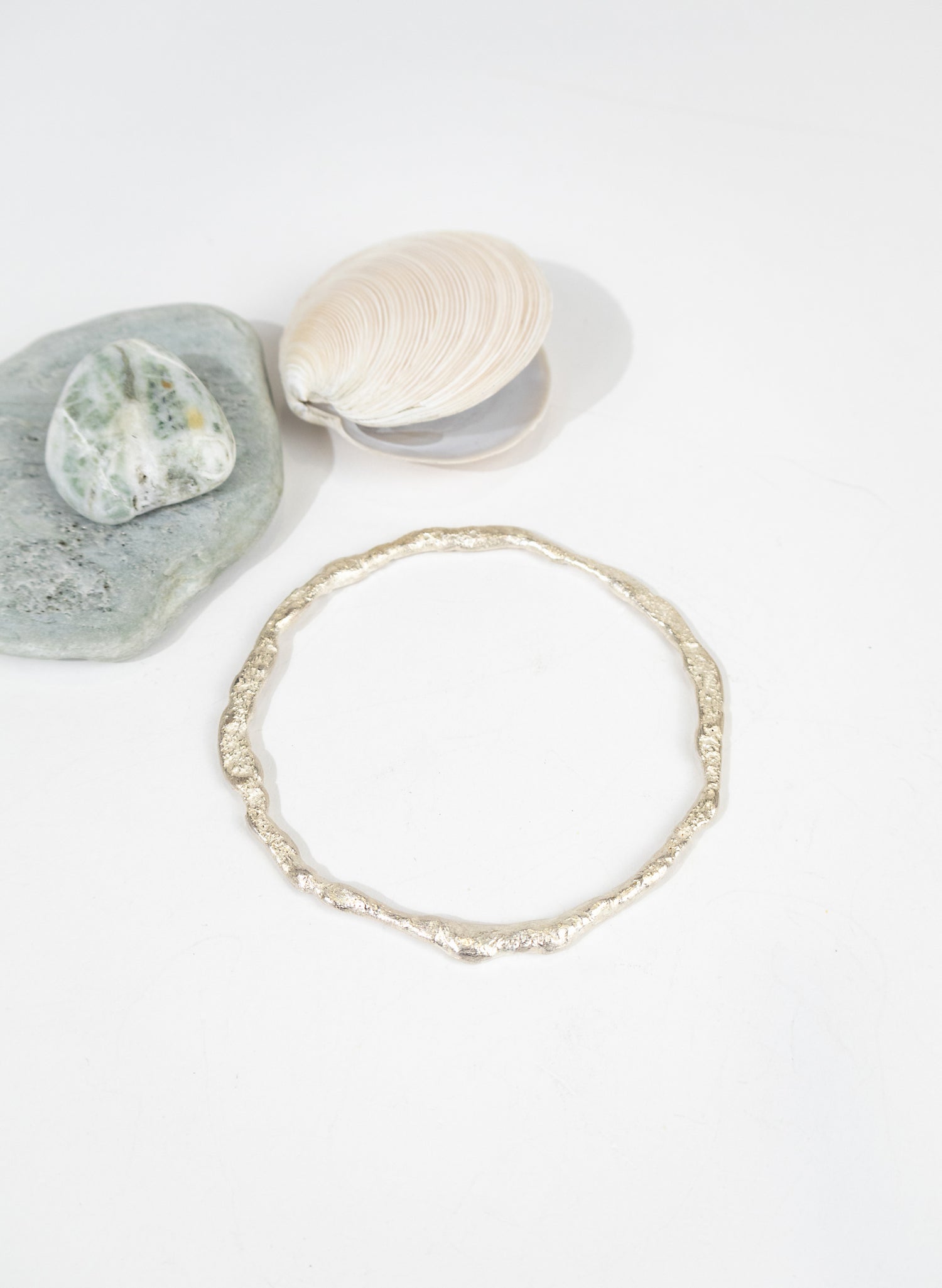 Silver Melt Bracelet