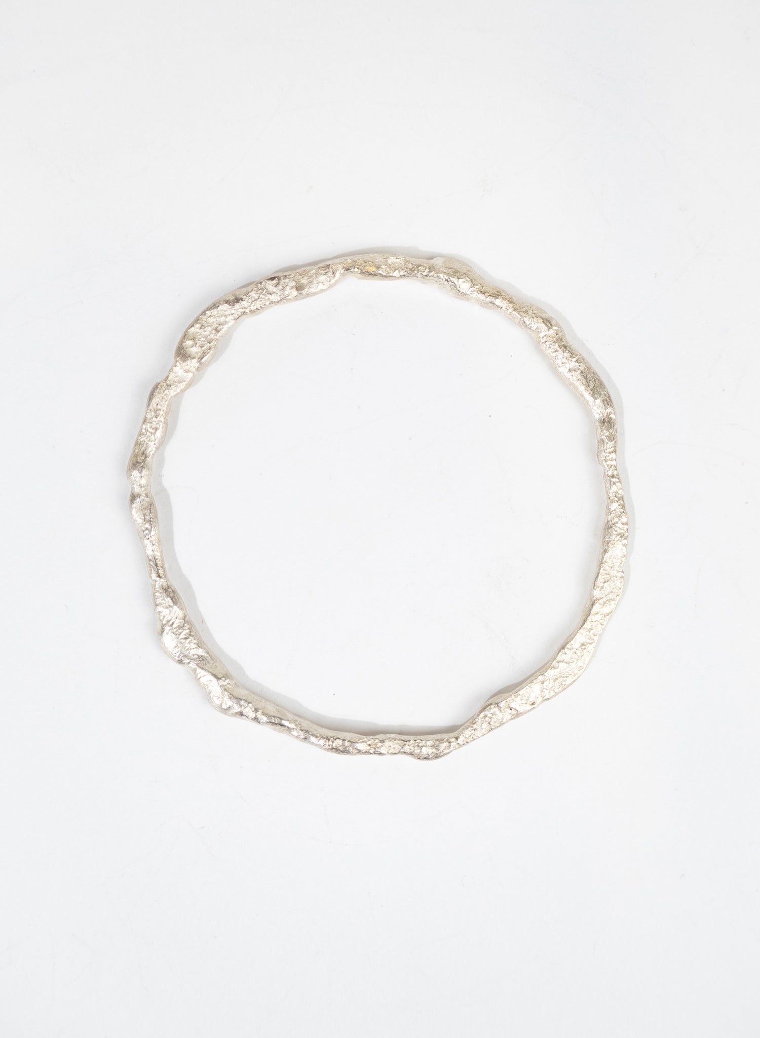 Silver Melt Bracelet