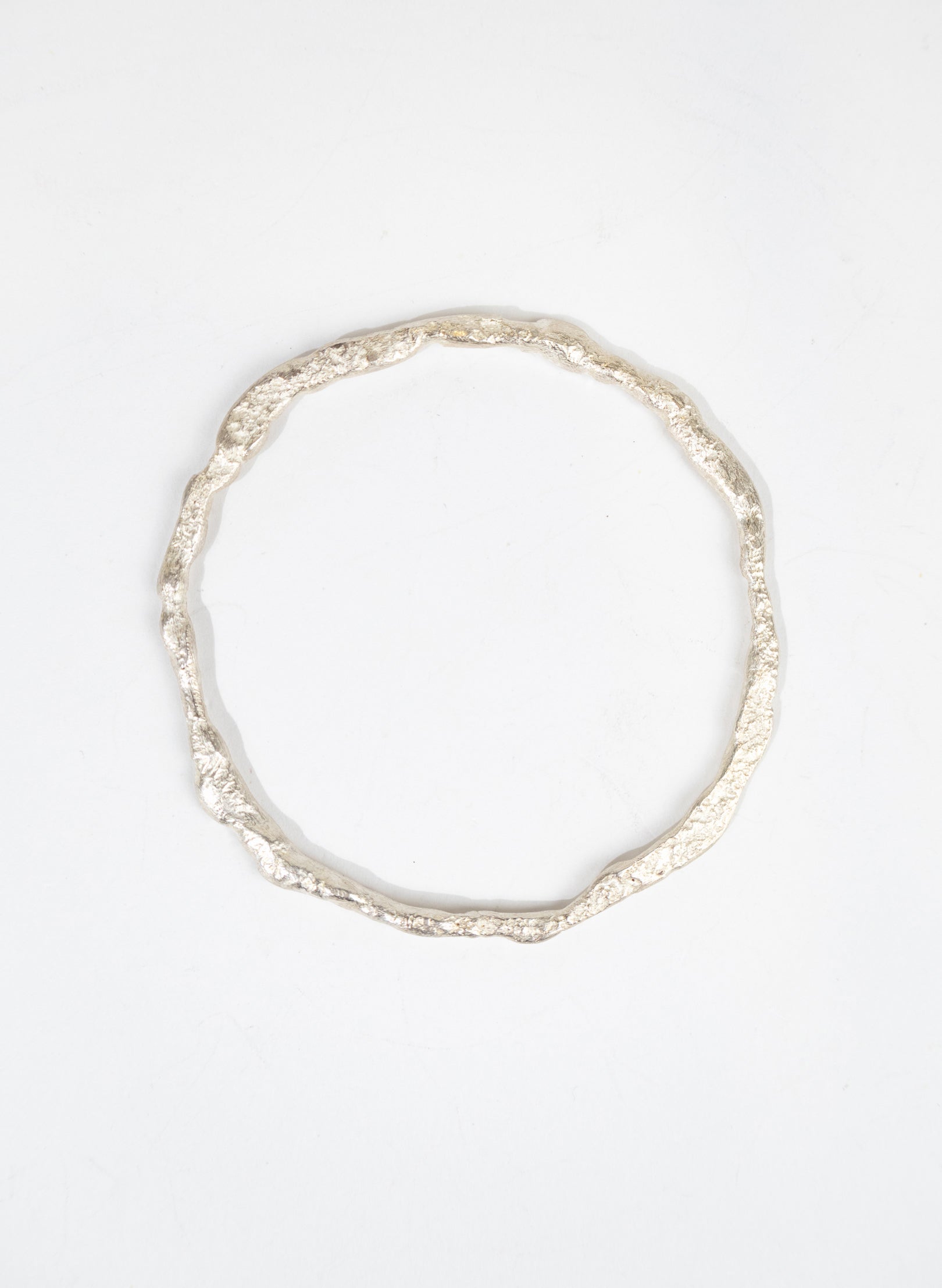 Silver Melt Bracelet