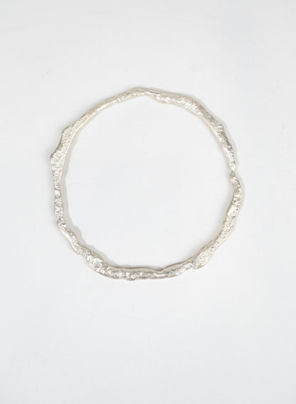 Silver Melt Bracelet