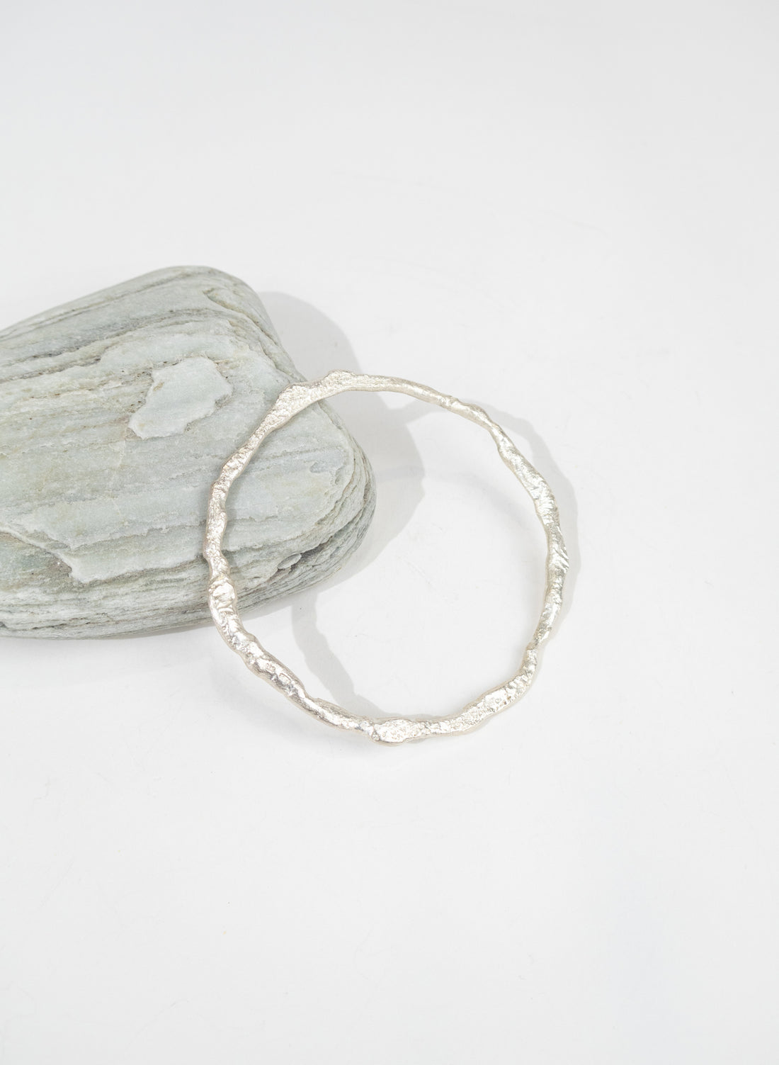 Silver Melt Bracelet