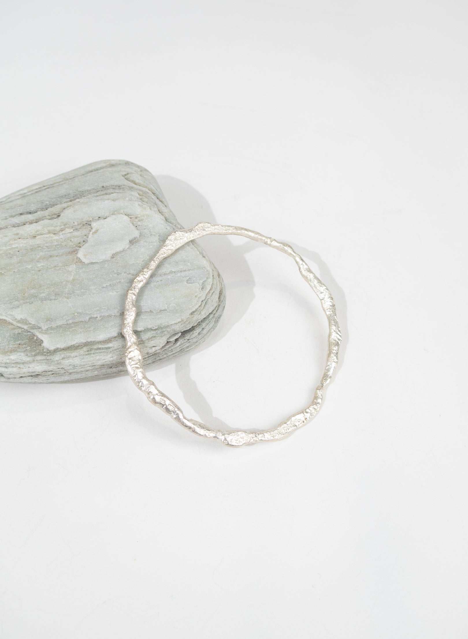Silver Melt Bracelet