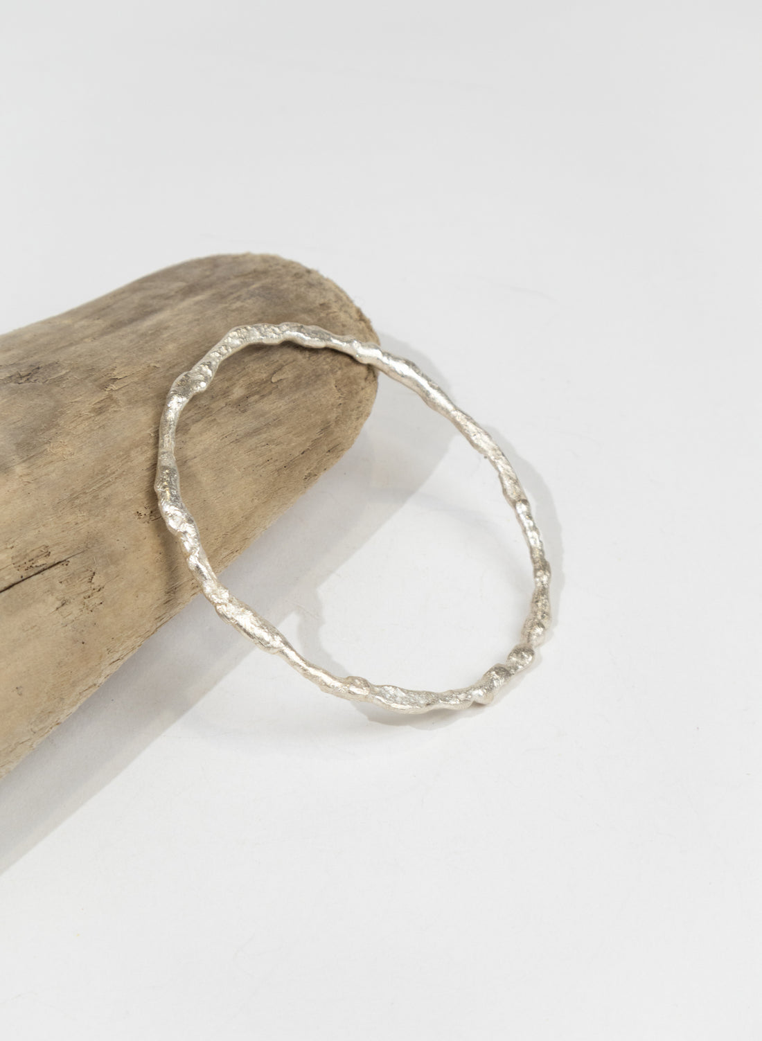 Silver Melt Bracelet