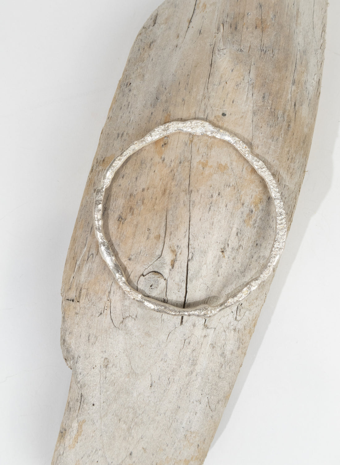 Silver Melt Bracelet