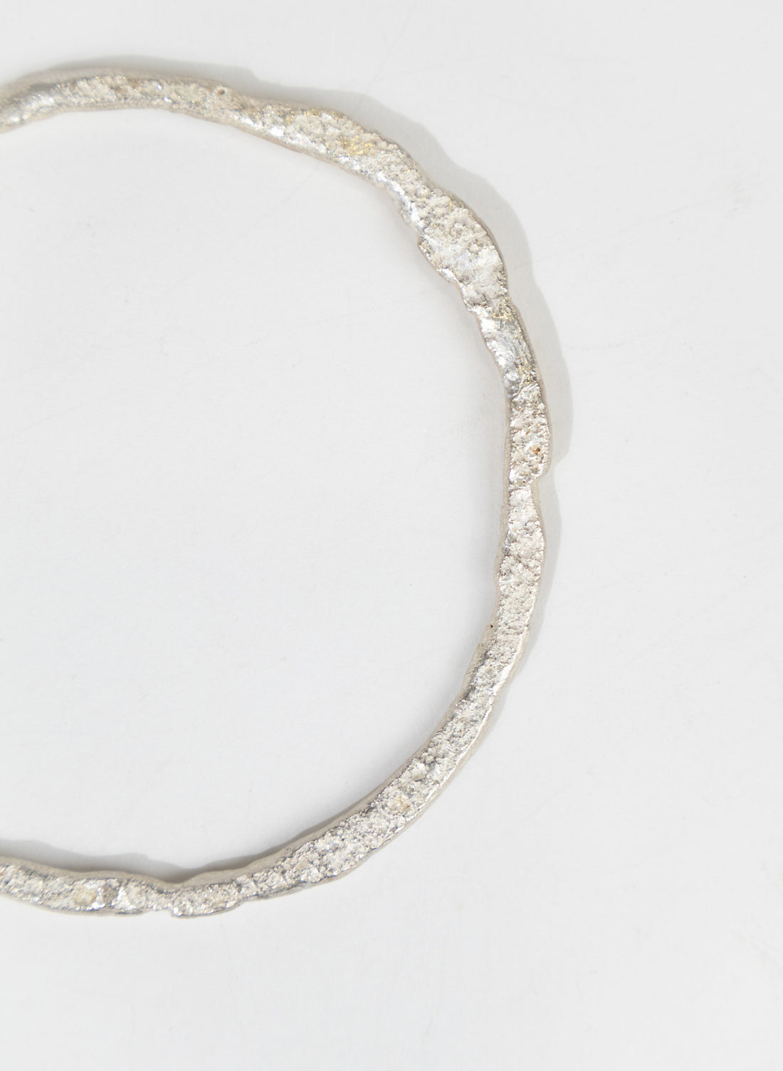 Silver Melt Bracelet
