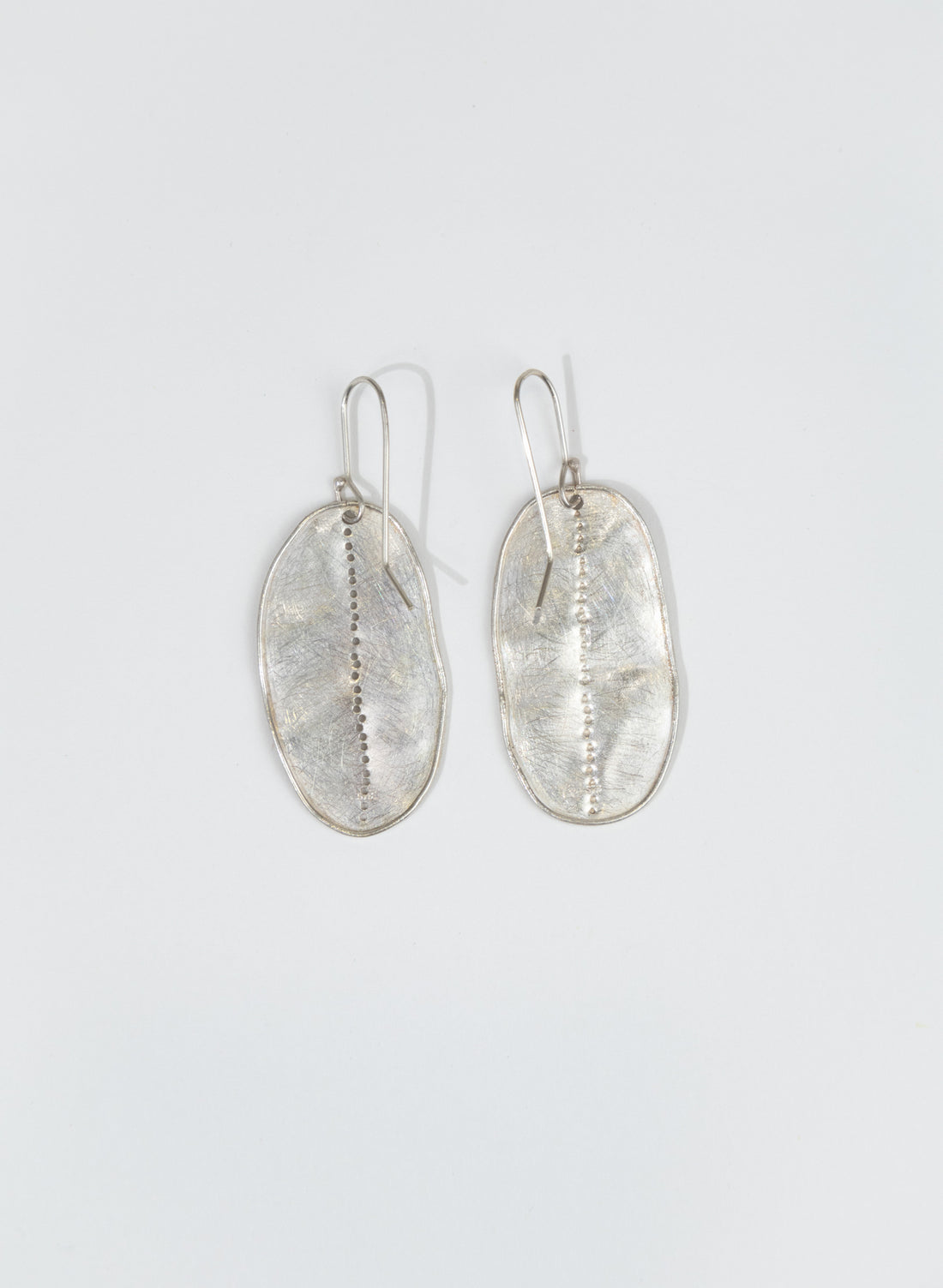 Centre Line Dot Earrings