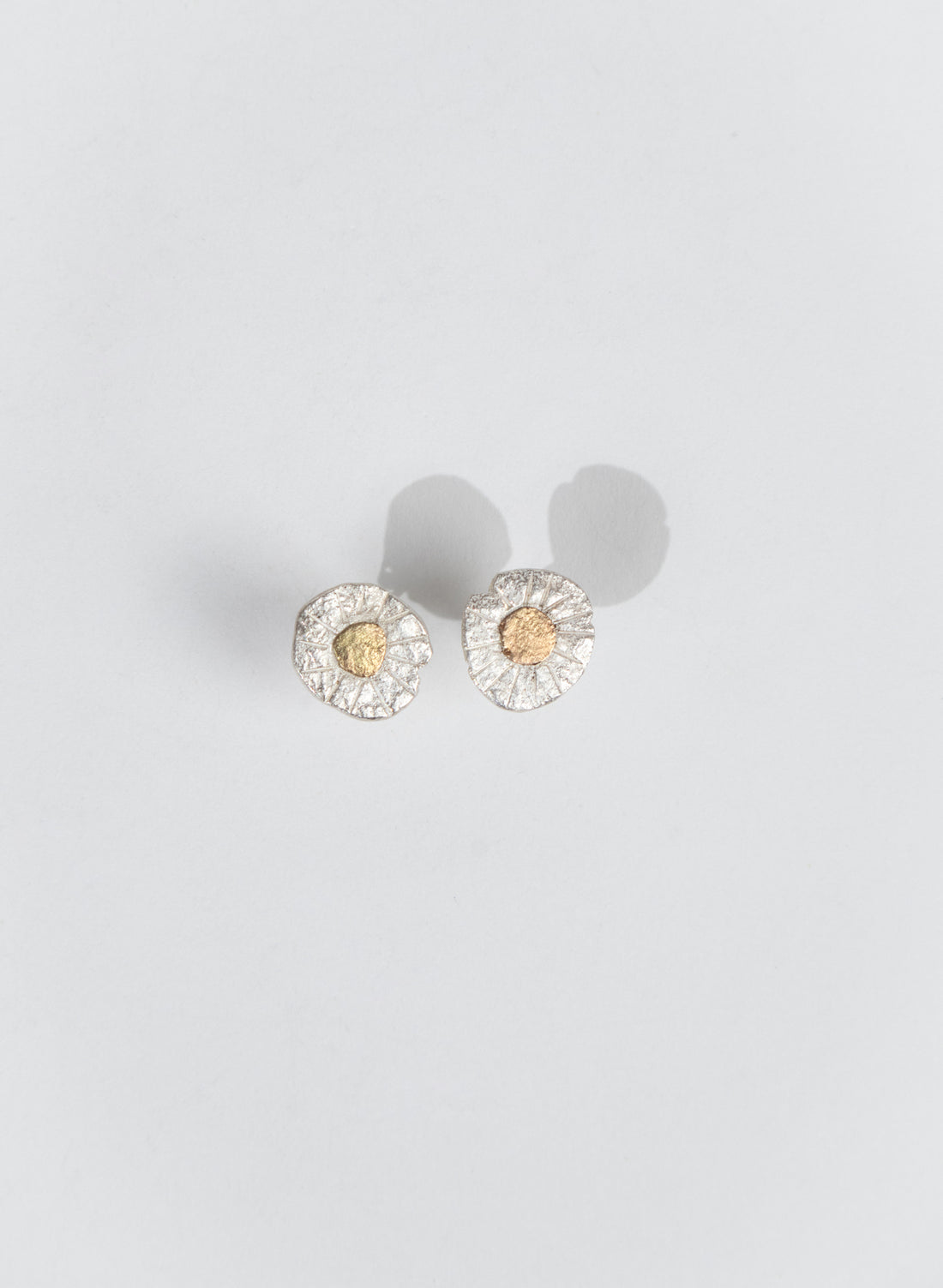 Dot Gold Stud Earrings
