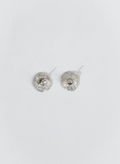 Dot Gold Stud Earrings