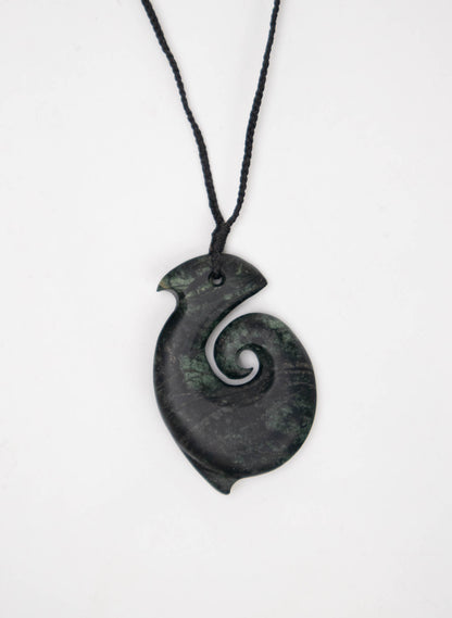 Pounamu Hook Pendant