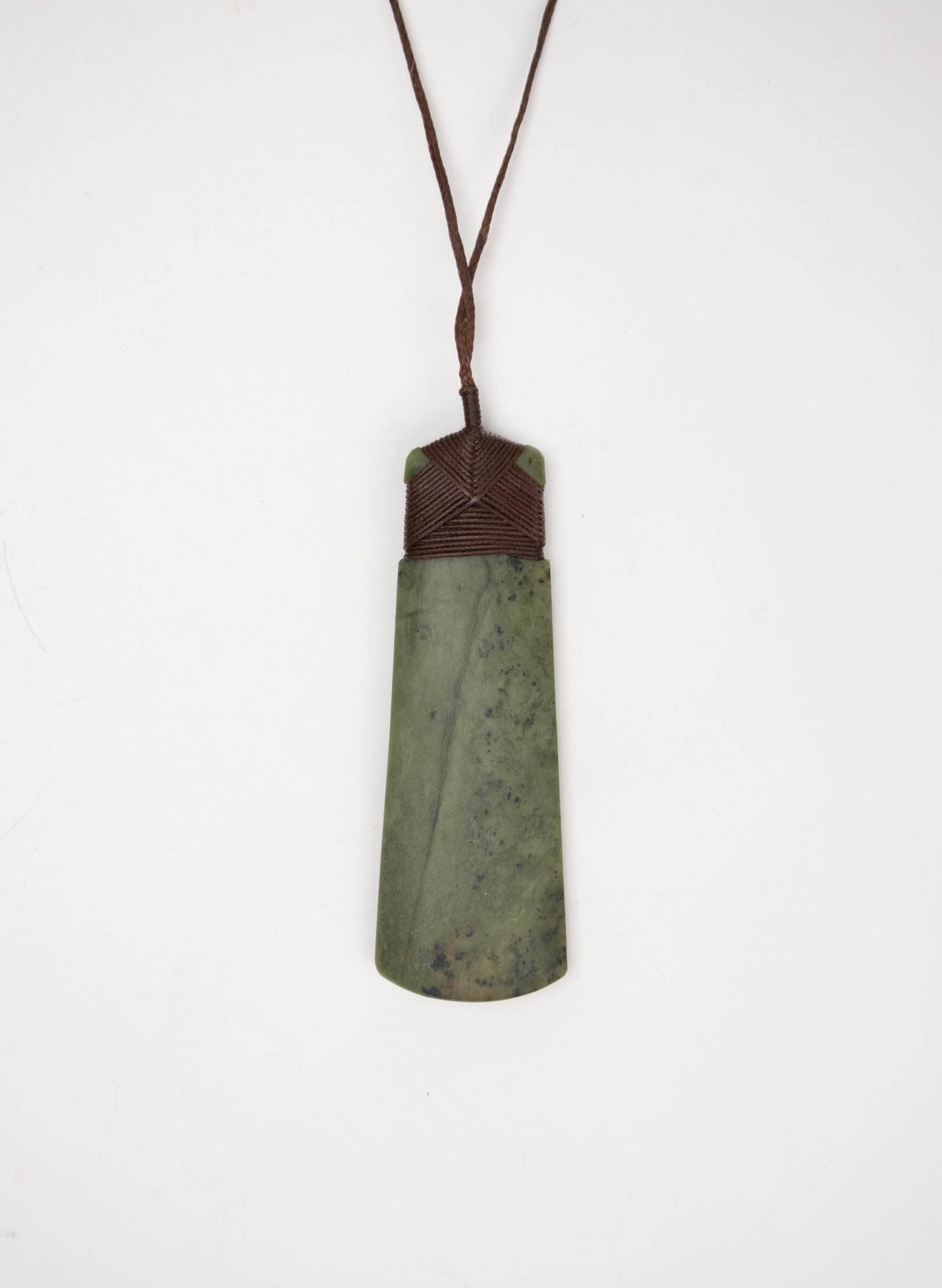 Large Crossbound Pounamu Toki