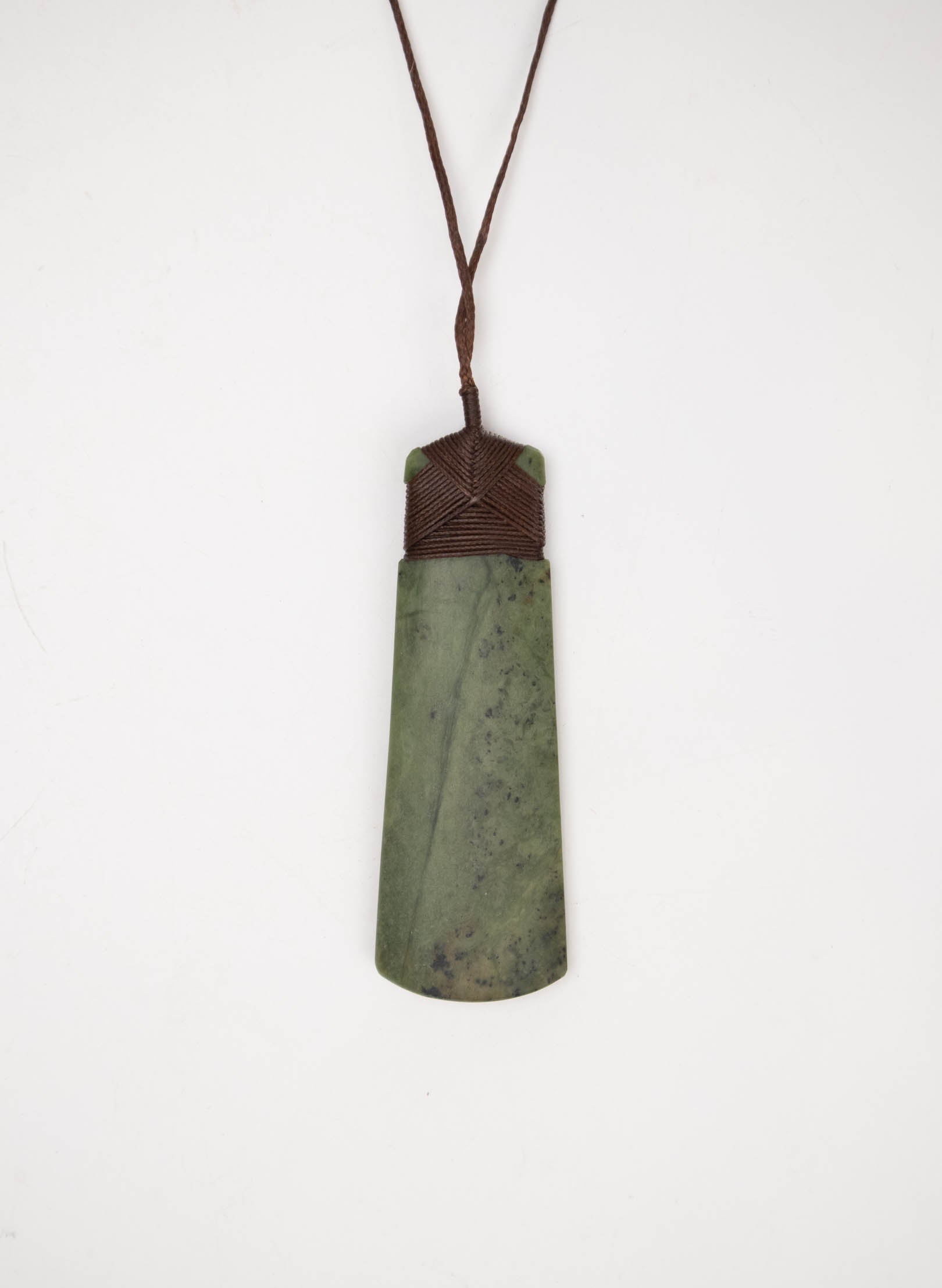 Large Crossbound Pounamu Toki