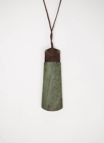 Large Crossbound Pounamu Toki