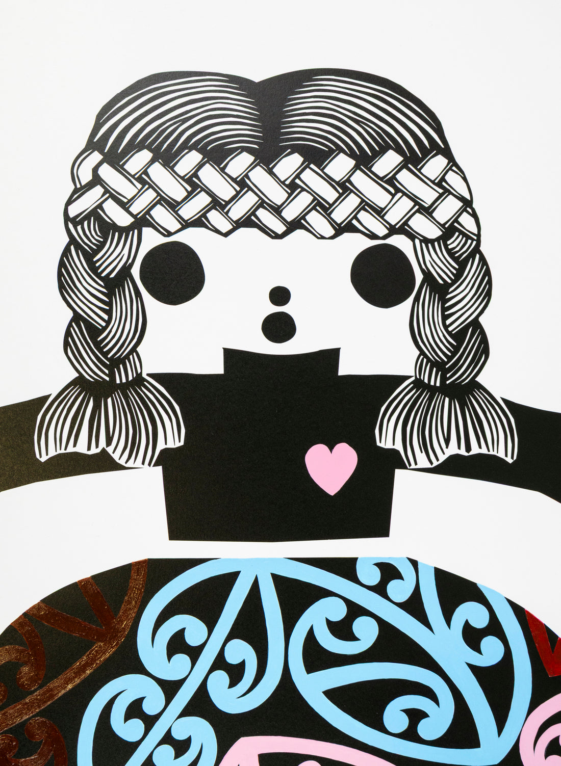 Little Heart Pink - Original