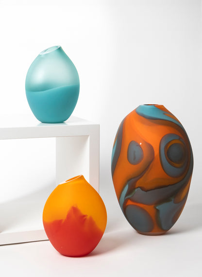 Urban Eyes Glass Vase