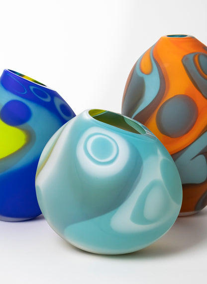Urban Eyes Glass Vase