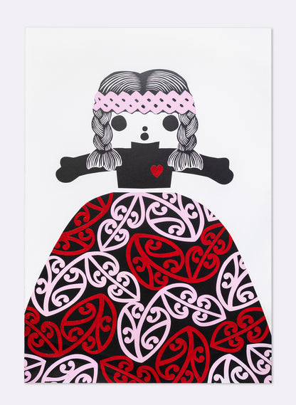 Little Ruby Red Heart - Original