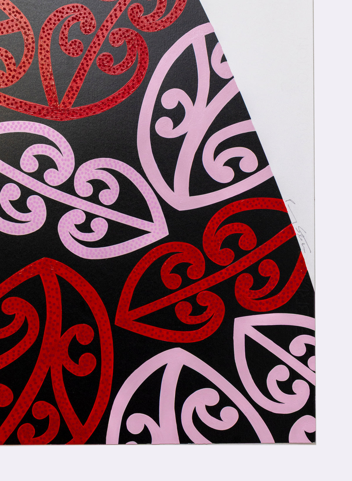 Little Ruby Red Heart - Original
