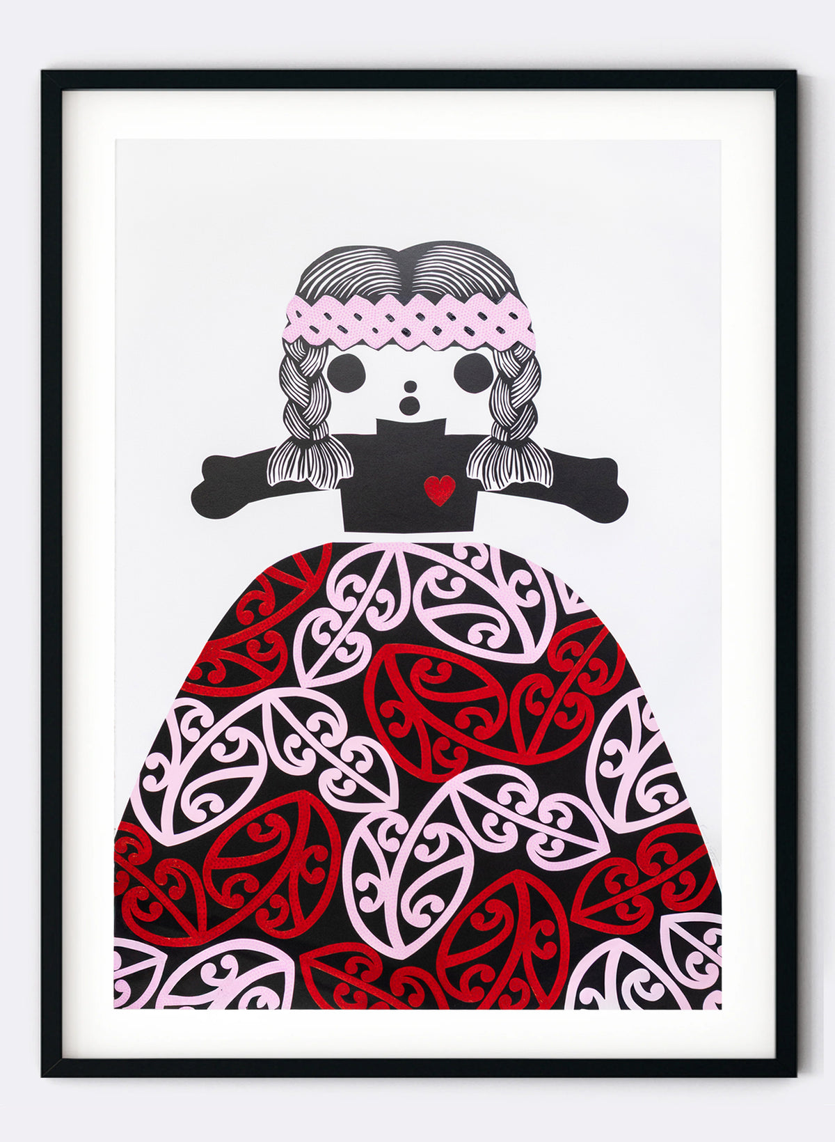 Little Ruby Red Heart - Original