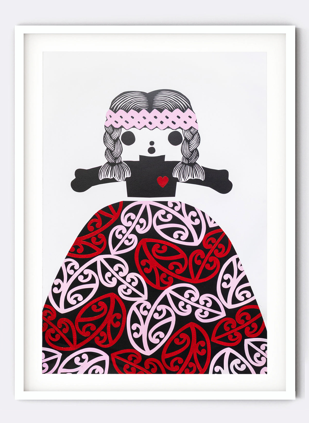 Little Ruby Red Heart - Original