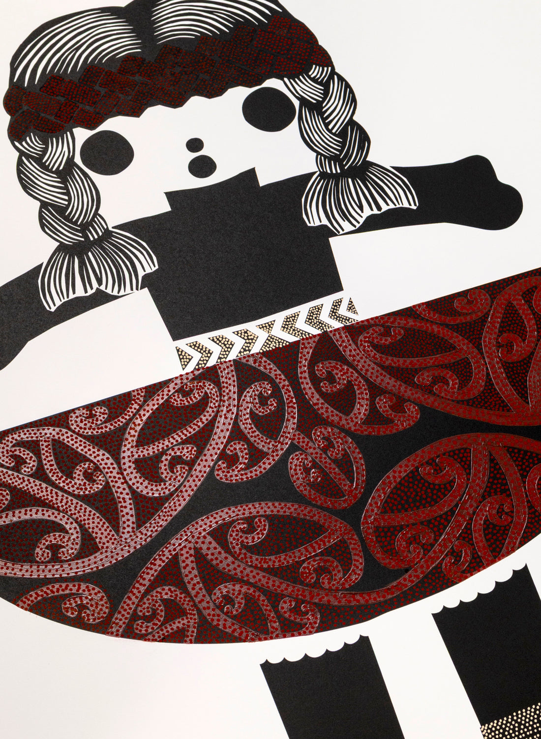 Cerise / Marron - Original