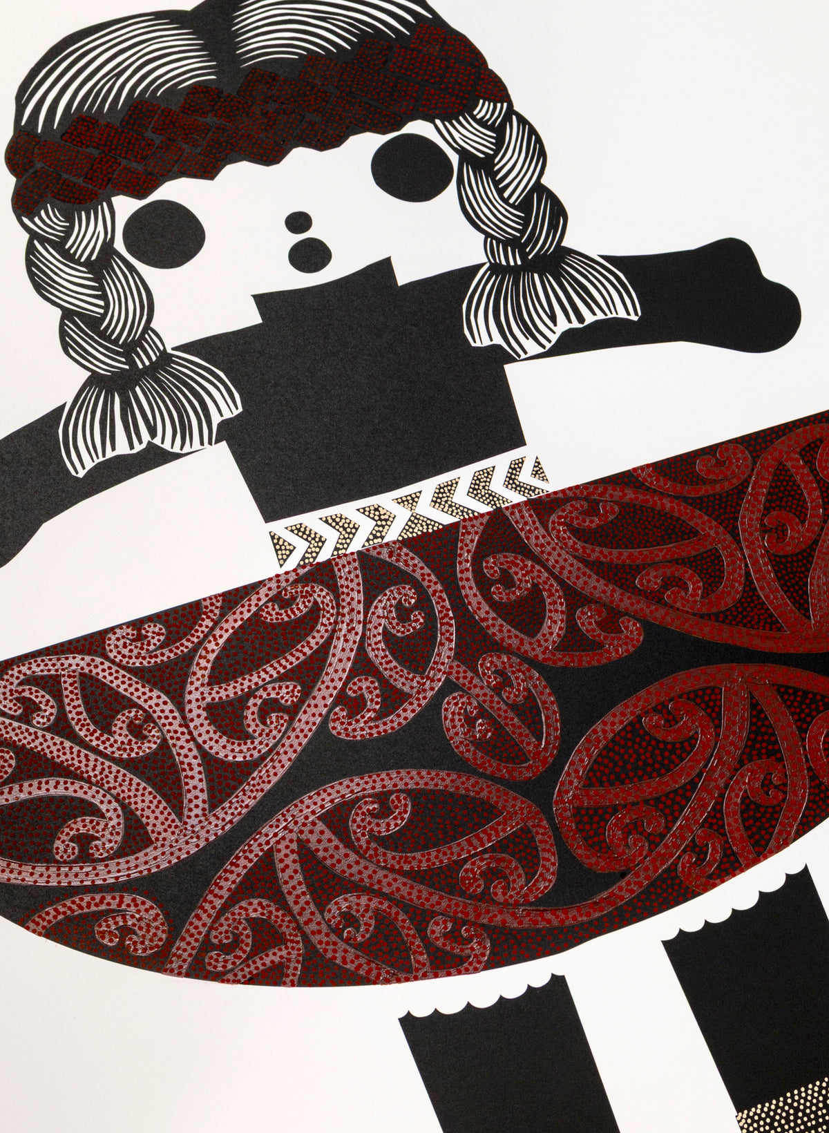 Cerise / Marron - Original